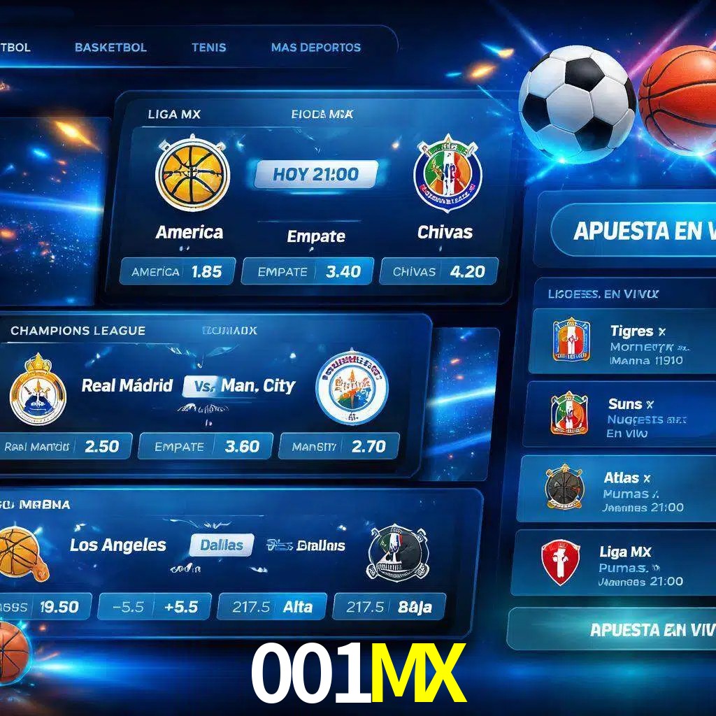Mercados de apuestas deportivas 001MX para jugadores en México